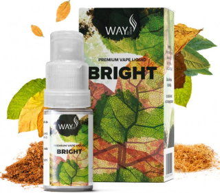 Bright tabak 3mg - WAY to Vape 10ml e-liquid