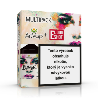 Multipack 500 ml 30PG/70VG 4mg/ml ArtVap