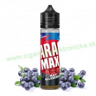 Príchuť Aramax Shake & Vape:Max Blueberry (čučoriedka) 12ml