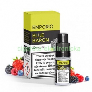 E-liquid Emporio Salt 10ml / 20mg: Blue Baron (Bobulovitý mix)