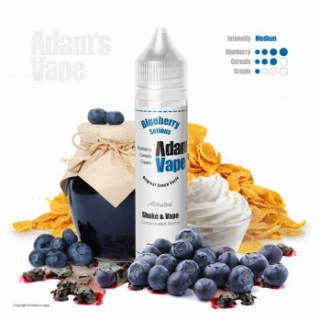 Blueberry Serious - Čučoriedkové cereálie s krémom -Príchuť Adams VAPE: 12ml