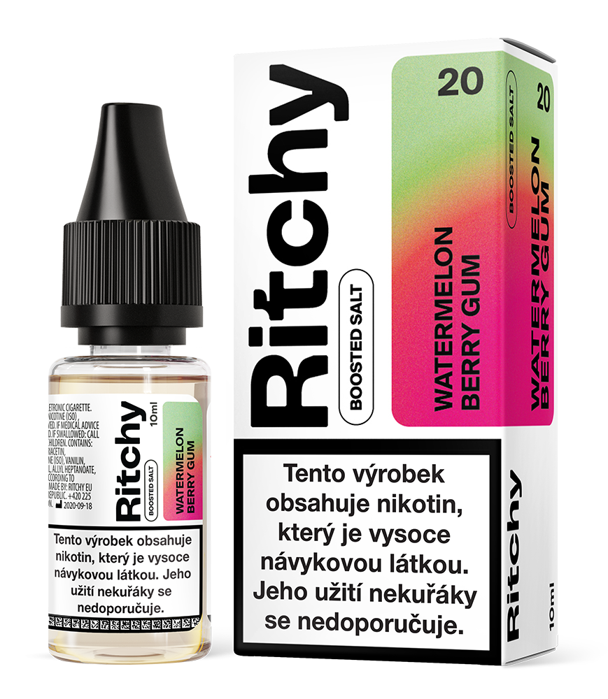 Ritchy salt 10ml - Watermelon Berry Gum 20mg/ml ITV