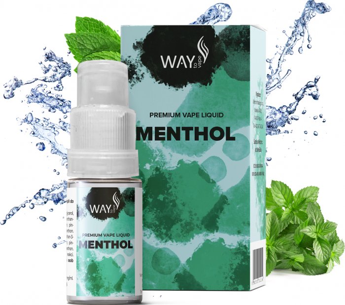 Menthol 6mg - WAY to Vape 10ml e-liquid ITV