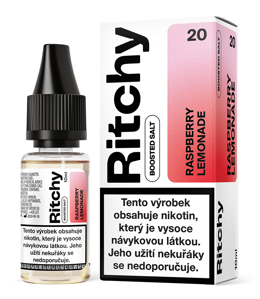 Ritchy salt 10ml - Raspberry Lemonade 10mg/ml ITV