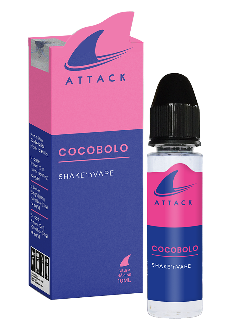 Cocobolo Shark Attack Shake & Vape 10ml ITV