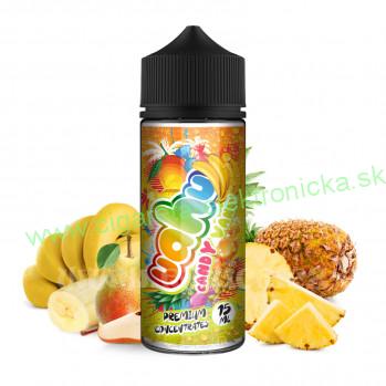 Príchuť UAHU Shake & Vape: Candy Vandy (Svieži ananas, banán a hruška) 15ml
