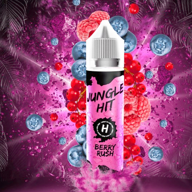 Jungle Hit S & V - Berry Rush (čučoriedka, malina a červená ríbezľa)