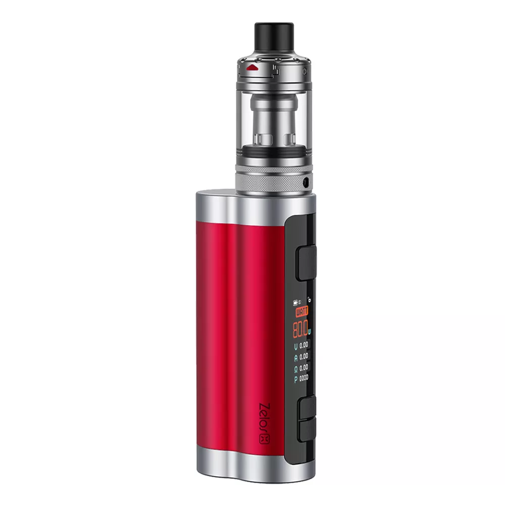Red - Aspire Zelos X 18650 Sada