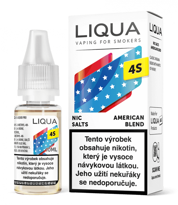 American Blend - Liqua 4S 18mg 10ml (Salt)