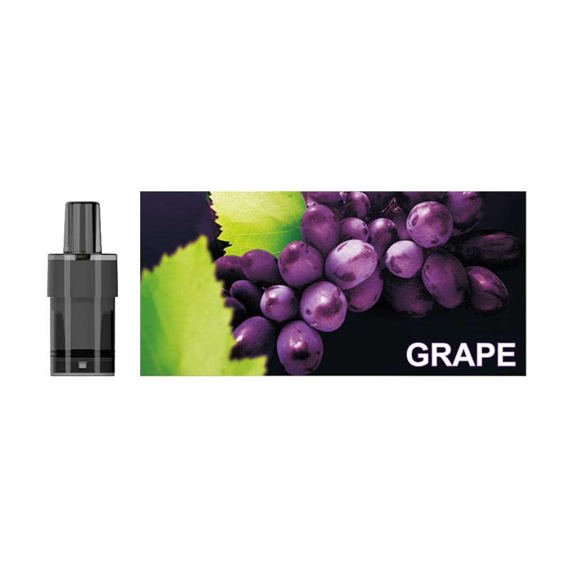 Grape (Hrozno) - Predplnená cartridge 3ks/bal. Yumi Wisebar