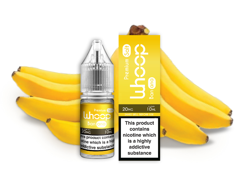 Whoop salt liquid 20mg/ml - Banana 10ml