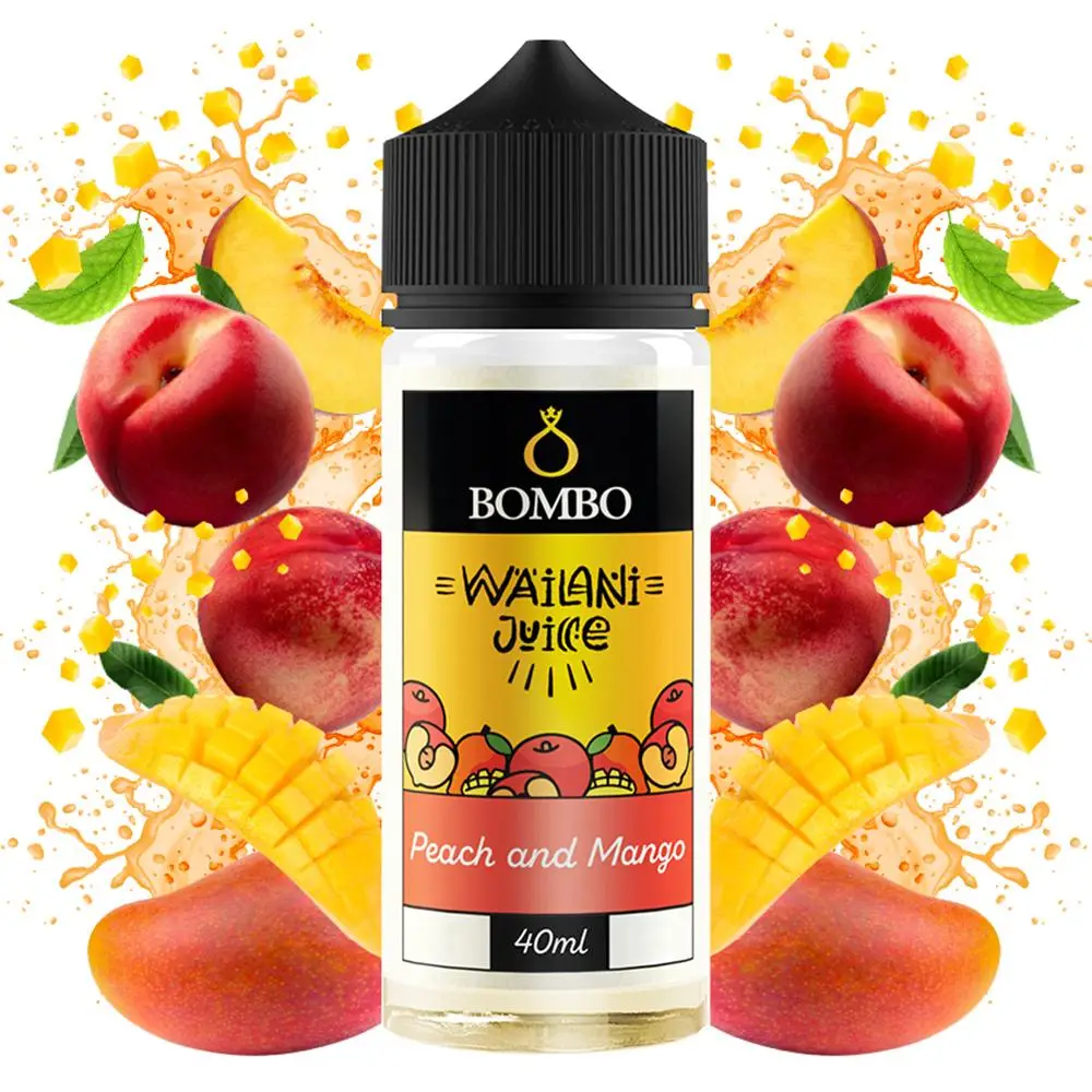 Peach and Mango - Bombo Wailani Shake&Vape 40ml/120ml aróma