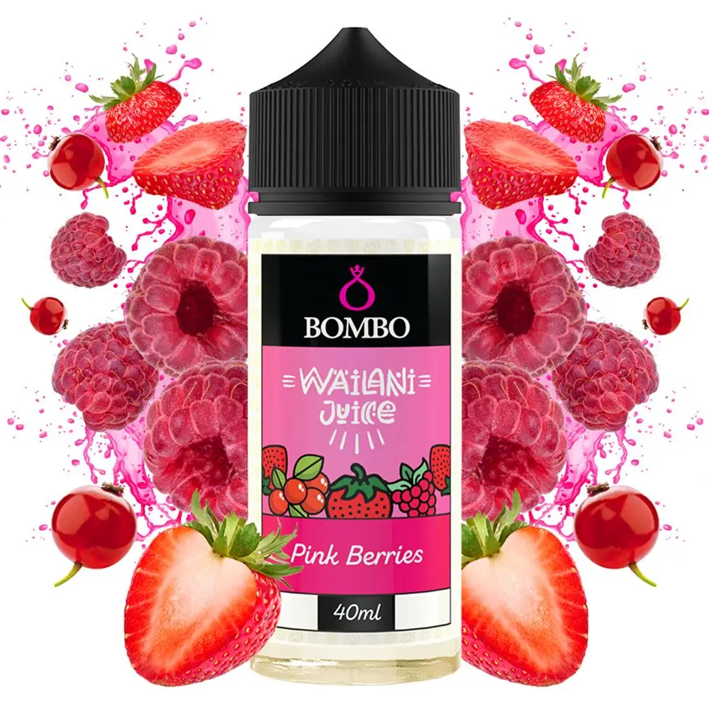 Pink Berries - Bombo Wailani Shake&Vape 40ml/120ml aróma