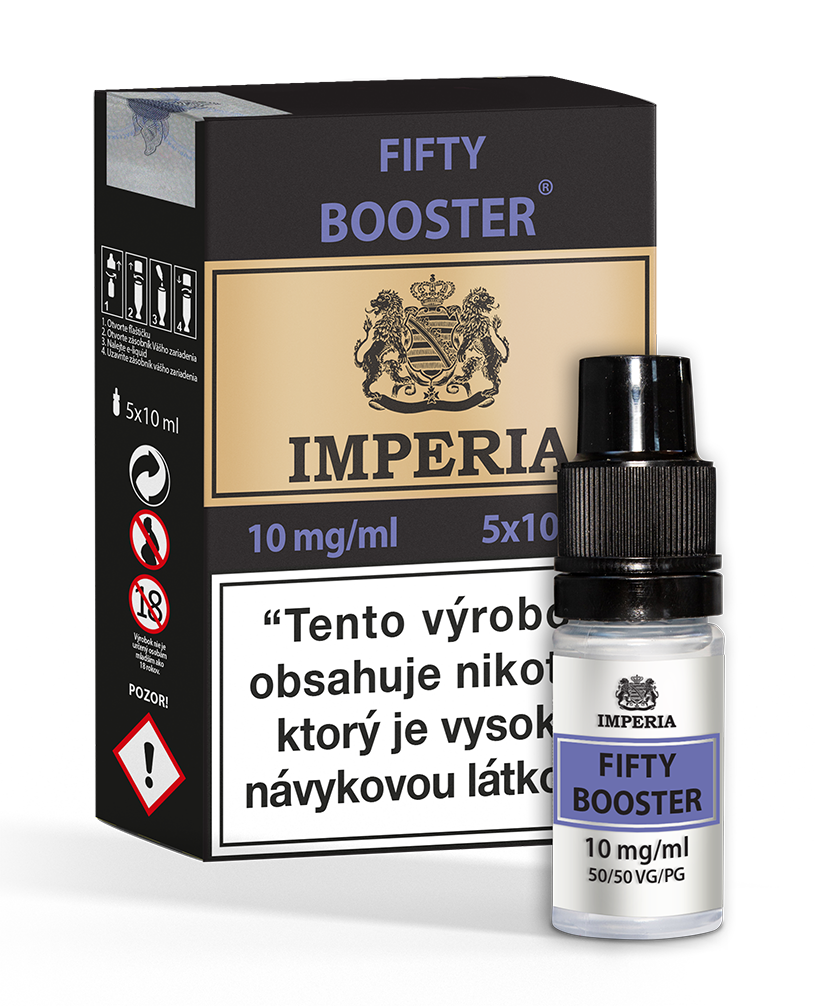 Imperia Booster Fifty 50PG/50VG 5x10ml 10mg ITV