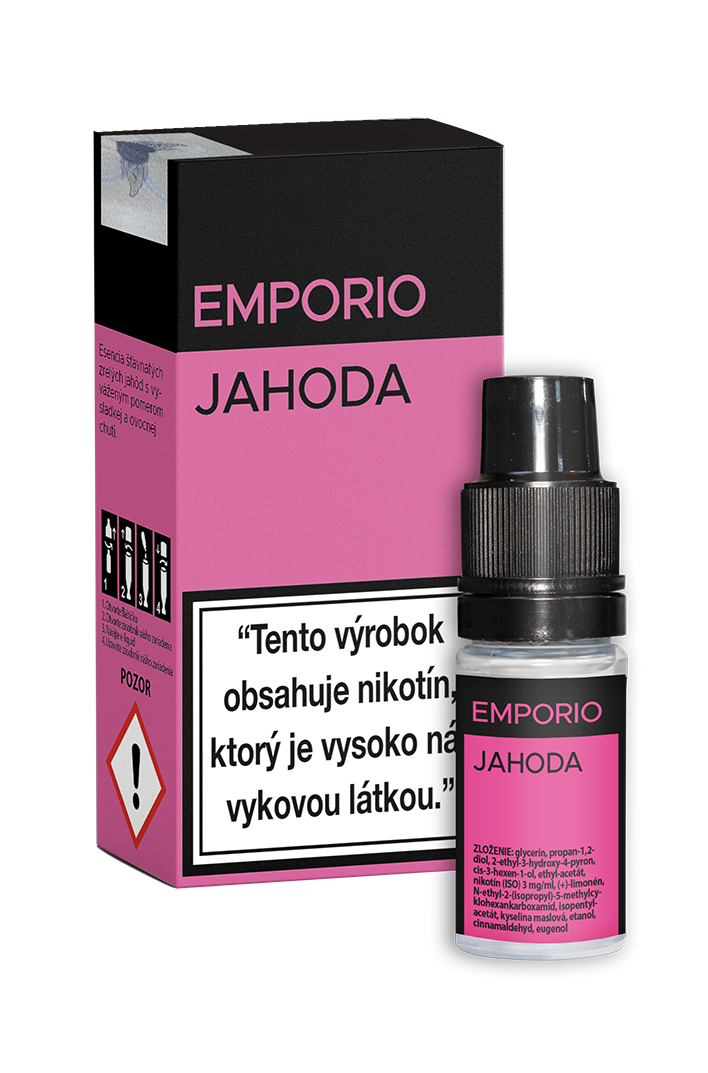 EMPORIO Jahoda 10ml 6mg ITV
