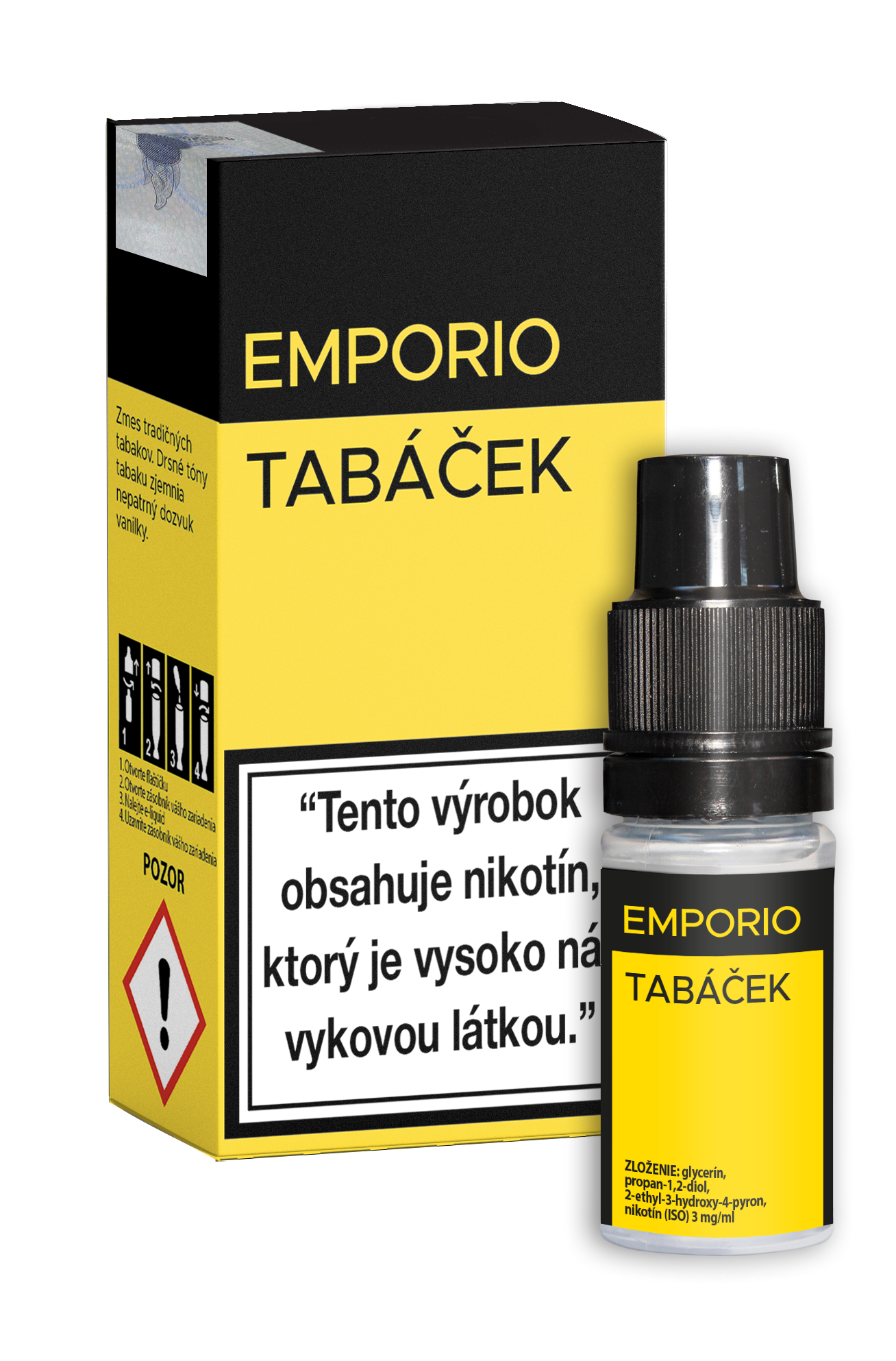EMPORIO Tabáček 10ml 18mg ITV