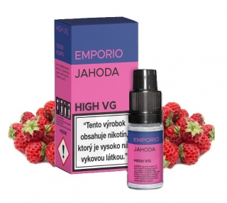 Emporio High VG 10ml / 3mg: Jahoda