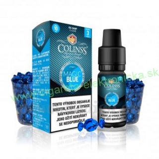 E-liquid Colinss 10ml : Magic Blue (Ľadové cukríky) 3mg