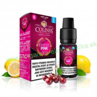 E-liquid Colinss 10ml : Empire Pink (Čerešňa a citrón) 3mg