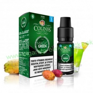 E-liquid Colinss 10ml : Magic Green (Osviežujúci kaktus) 3mg
