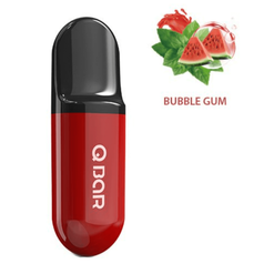 Bubble Gum - BEZNIKOTÍNOVÁ  VAAL Q Bar jednorázová e-cigareta