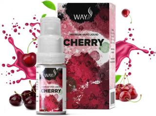 Cherry 18mg - WAY to Vape 10ml e-liquid