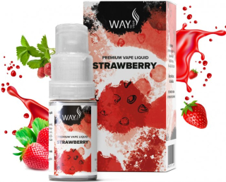 Strawberry 18mg - WAY to Vape 10ml e-liquid