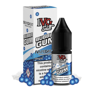 E-liquid IVG Salt 10ml/10mg:Bubble Gum