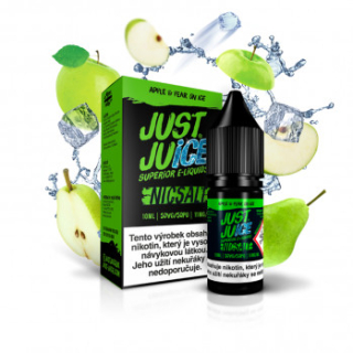 Just Juice Salt liquid - 10ml / 20mg Apple & Pear On Ice