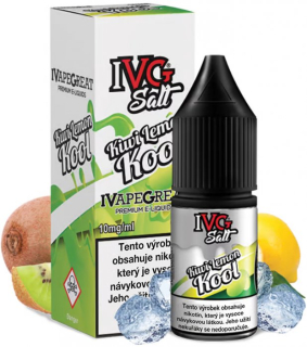 E-liquid IVG Salt 10ml/10mg:Kiwi Lemon Kool