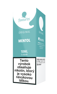 Menthol - Flavourtec original 6mg/ml 10ml E-liquid