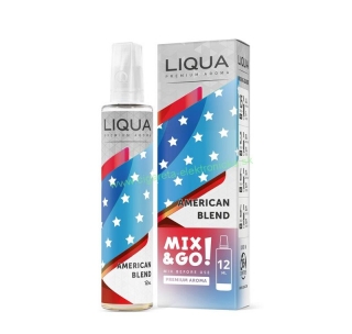 Príchuť LIQUA Mix & Go: American Blend (Americká tabaková zmes) 12ml
