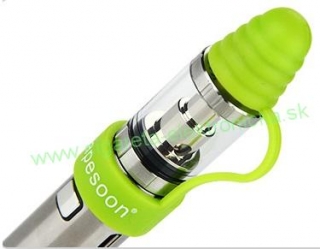 Šedá - Vapesoon silikonový ochranný krúžok clearomizeru s krytkou náustku