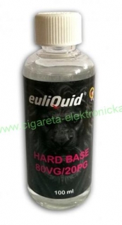 100ml 80VG/20PG 0mg - Euliquid Hard Báza