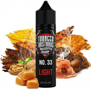 Príchuť Tobacco Bastards Shake & Vape: No.33 Light Tobacco (Jemný tabak) 20ml