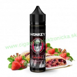 Príchuť MONKEY LIQUID - Red Muff (Jahodová štrudla) 7,8ml