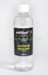 250ml 30VG/70PG 0mg - Euliquid LightBase - Báza