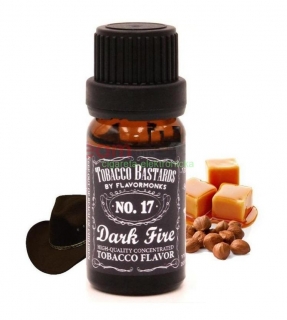 Príchuť Tobacco Bastards: No.17 Dark Fire (Burley tabak) 10ml