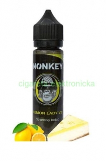 Príchuť MONKEY LIQUID - Lemon Lady V2 (Citrónový koláč) 12ml