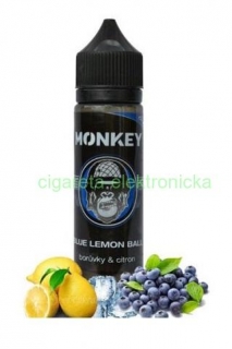 Príchuť MONKEY LIQUID - Blue Lemon Ball (Čučoriedky a ľadový citrón) 12ml