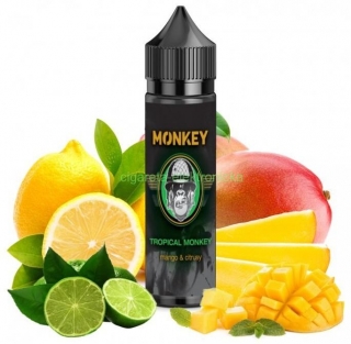Príchuť MONKEY LIQUID - Tropical (Citrusový mix s mangom) 12ml