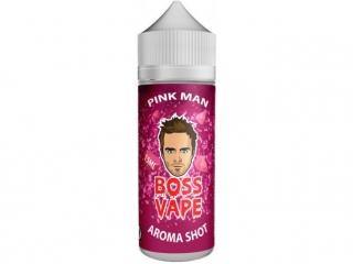 Príchuť Boss Vape S&V : PINK MAN (MIX Z ČERVENÉHO OVOCIA,MALÍN A JAHÔD) 15ml