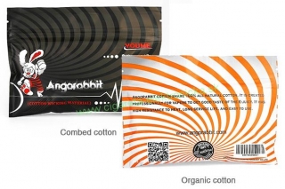 Prírodná vata Angorabbit Cotton Čierna