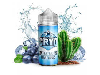 Príchuť S&V Infamous Cryo - Blueberry Cactus - čučoriedka a kaktus 20ml