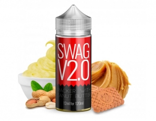 Príchuť S&V Infamous Originals -SWAG V2.0-grahamová sušienka s arašidovým maslom