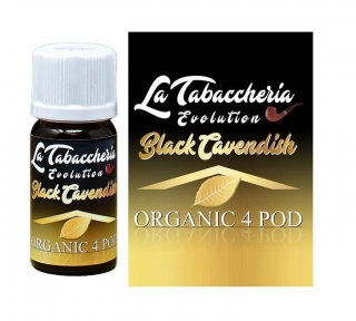 La Tabaccheria Organic 4Pod - Black Cavendish 10ml