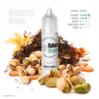 Pistachio Tobacco (Pistáciový tabak s mandľami) - Príchuť Adams VAPE S & V: 12ml