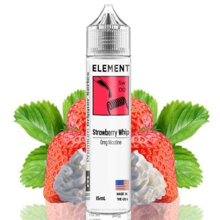Príchuť Element S&V : Strawberry Whip (Jahody so šľahačkou) 15ml