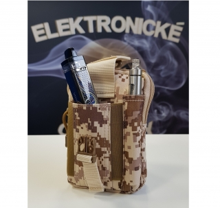 Camouflage - Cestovná taška pre e-cigarety