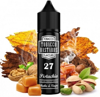 Príchuť Tobacco Bastards Shake & Vape: No.27 Pistachio Tobacco 12ml